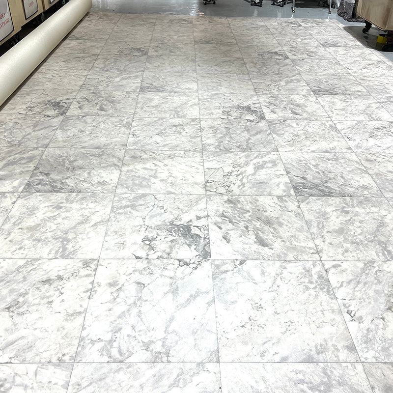 Faux Marble Tile Floor